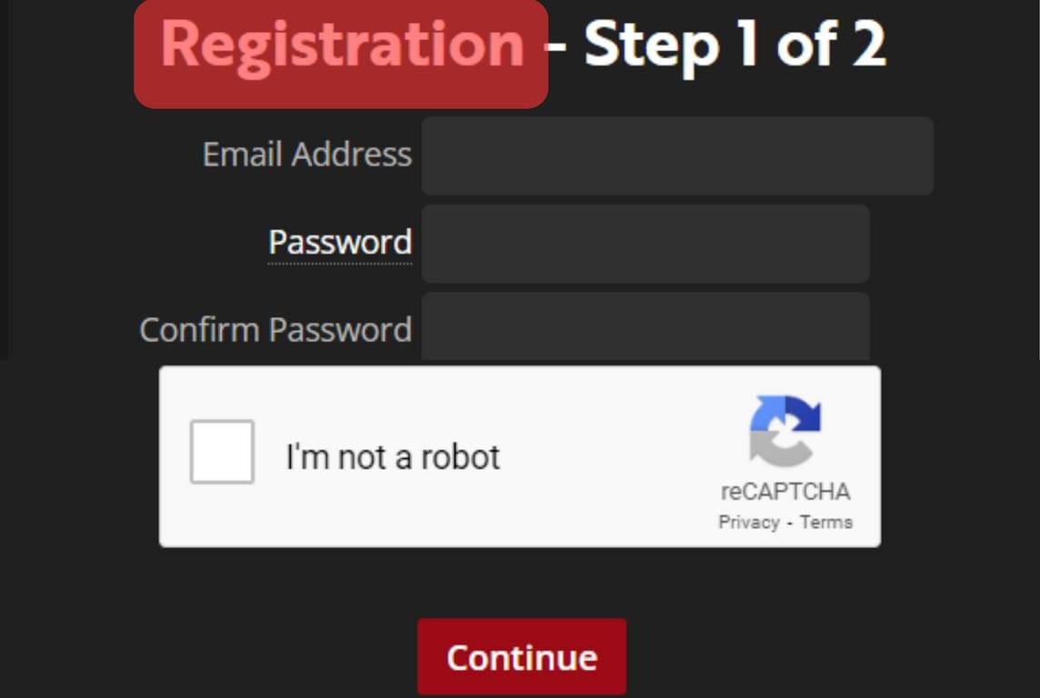 Register And Verify Your Account.