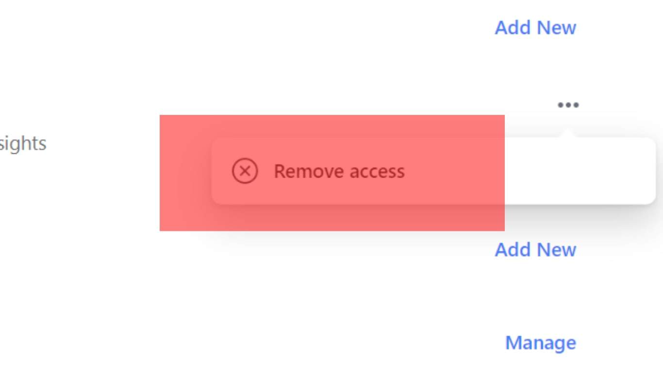 Remove Access