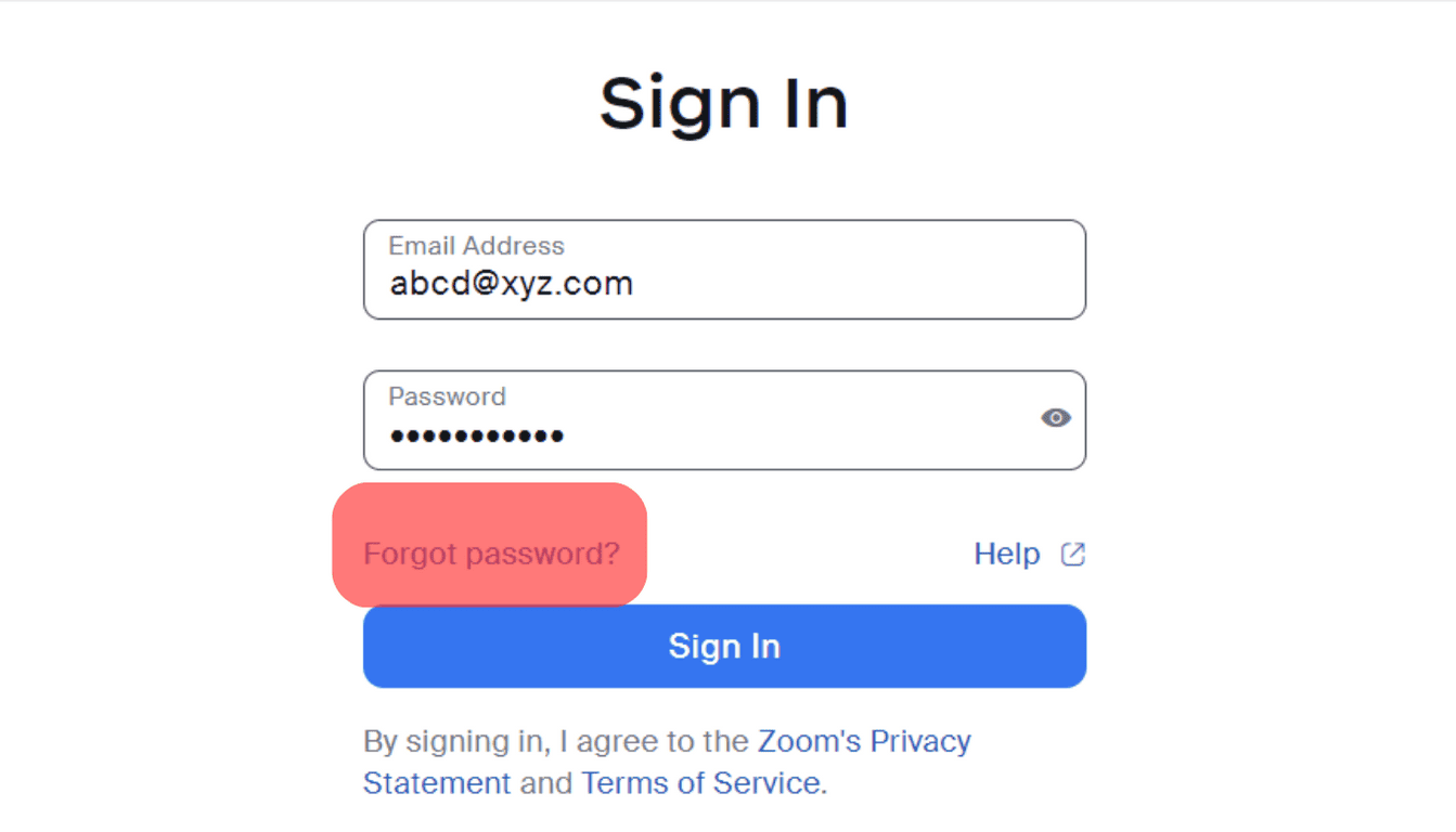 Why Does Zoom Keep Saying Incorrect Password? ITGeared