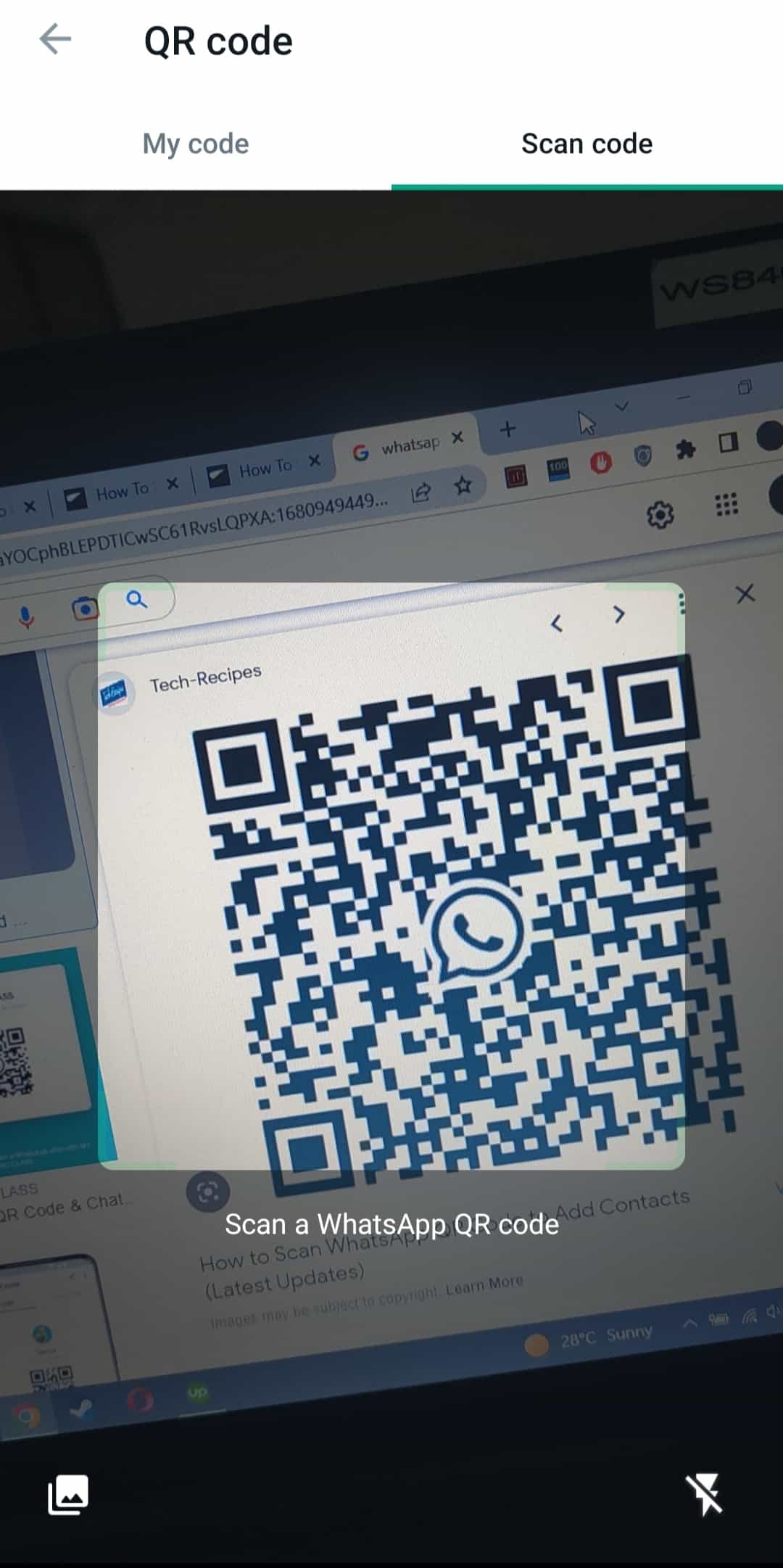 Scan The Qr Code