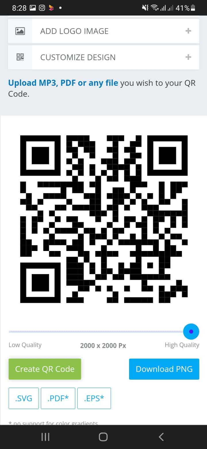 Qr Code Generated Using Telegram Invite Url