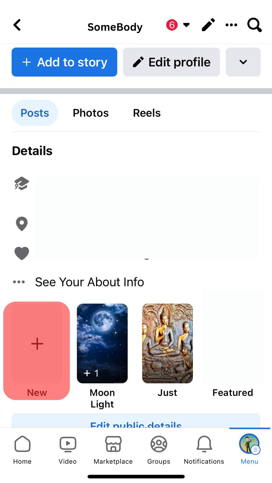 Scroll Down To Story Highlights And Tap Add New.