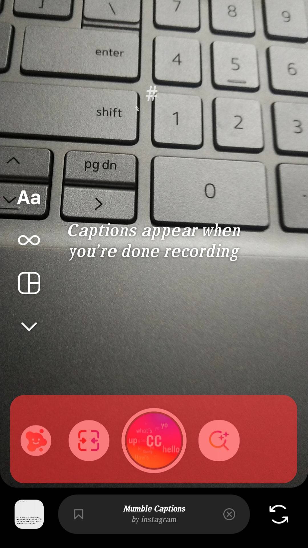 Scroll To The End Of The Filters Next To The Shutter Button.