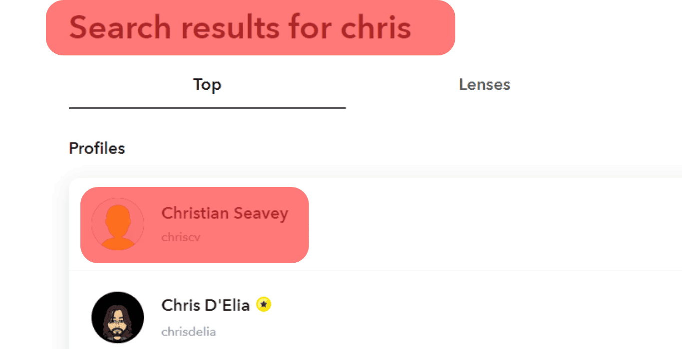 Search Them Using Their Phone Number Or Snapchat Account Name