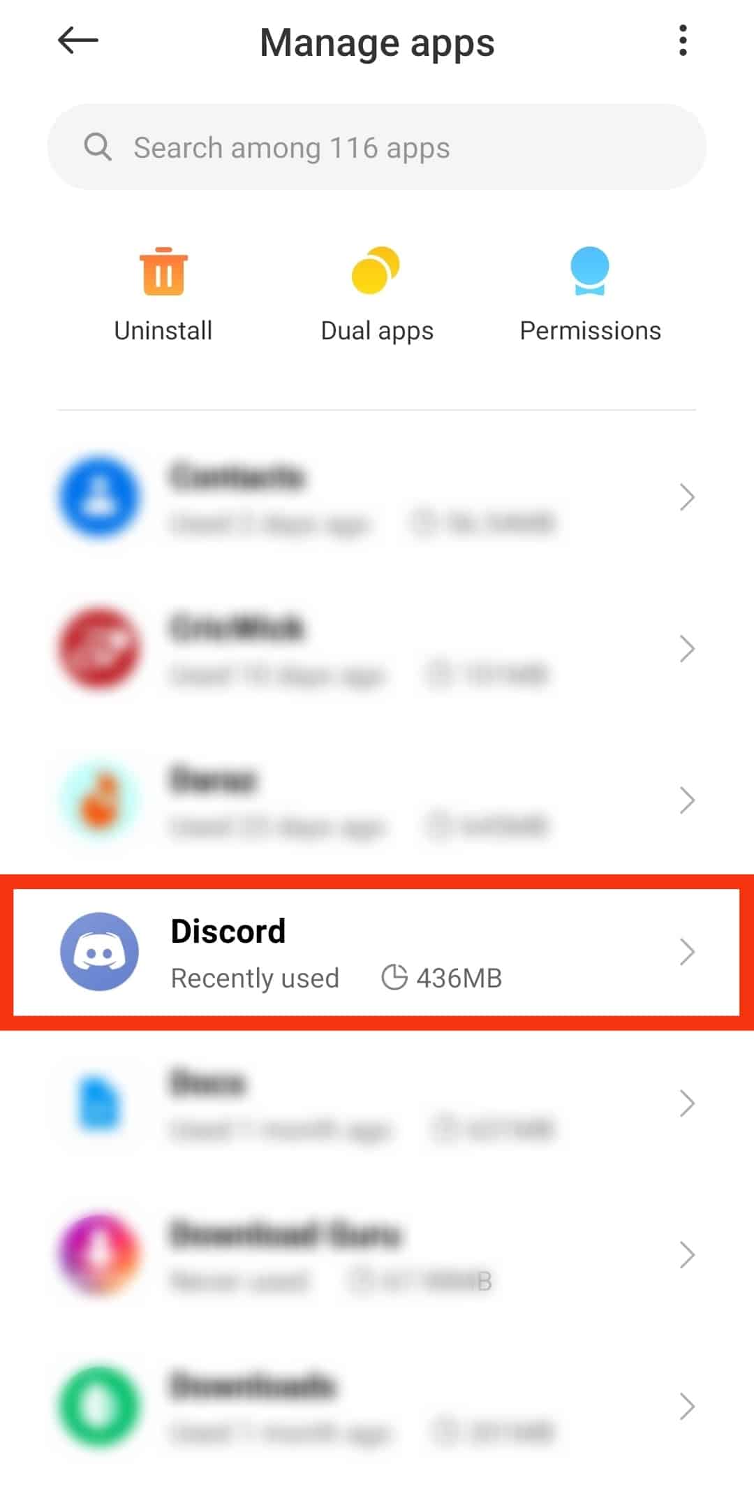 Search For Discord