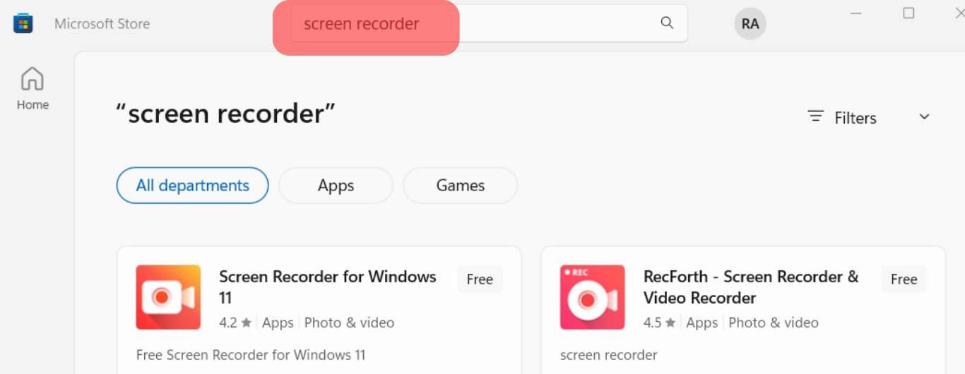 Search For A Reliable Screen Recorder