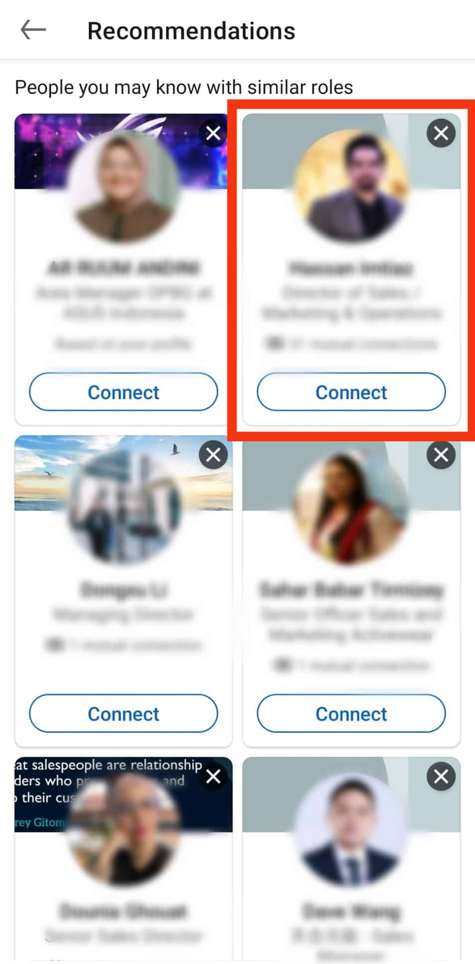 Search For The User Whose