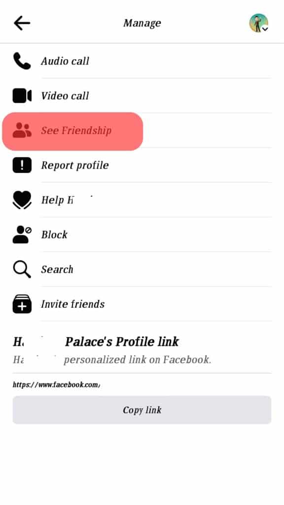 See Friendship Facebook