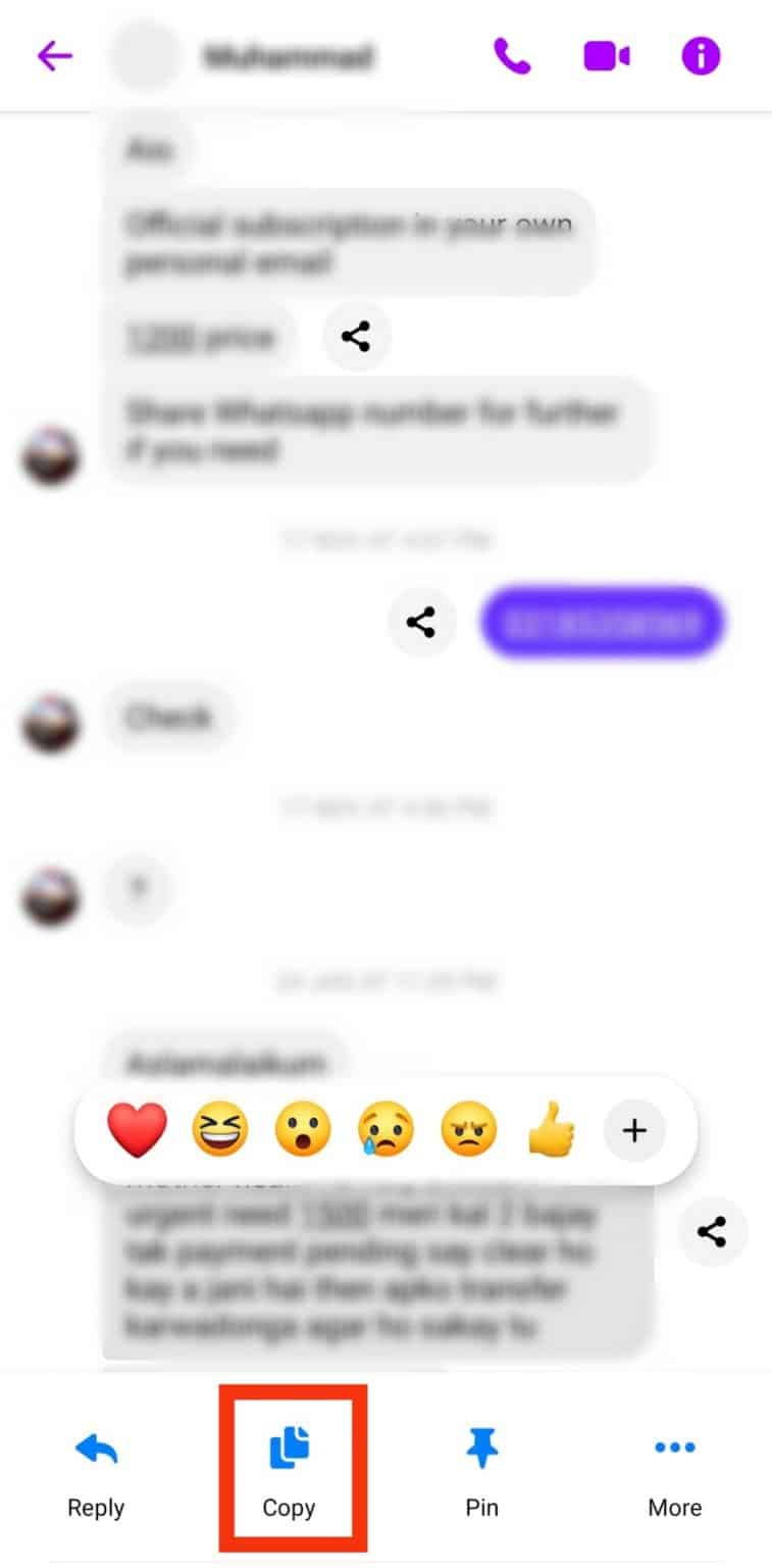 When You Copy Something on Messenger, Where Does It Go? | ITGeared