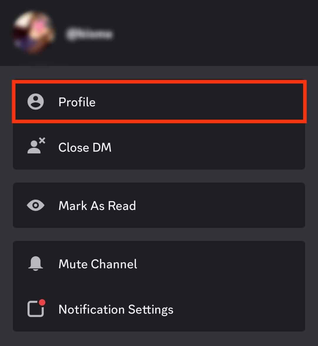 Select Profile