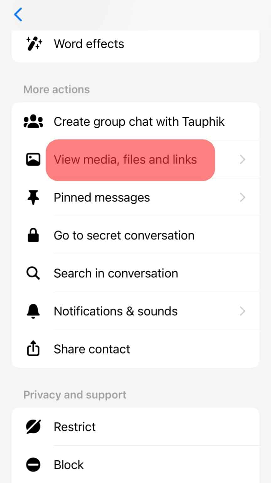 how to save pdf file in iphone from messenger
