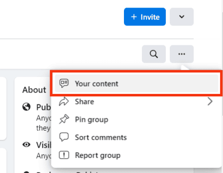 Select Your Content