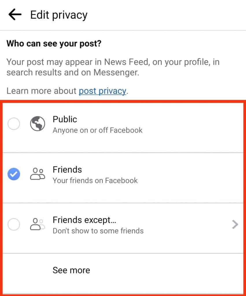 how to change who can comment on my posts on facebook