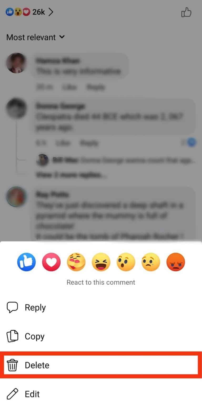 How To Delete Your Comment on Facebook | ITGeared