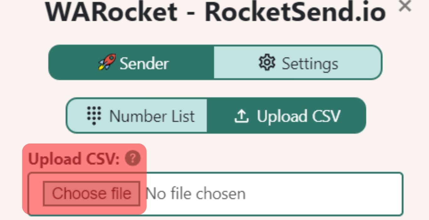 Select The Excel File By Clicking On Choose File.