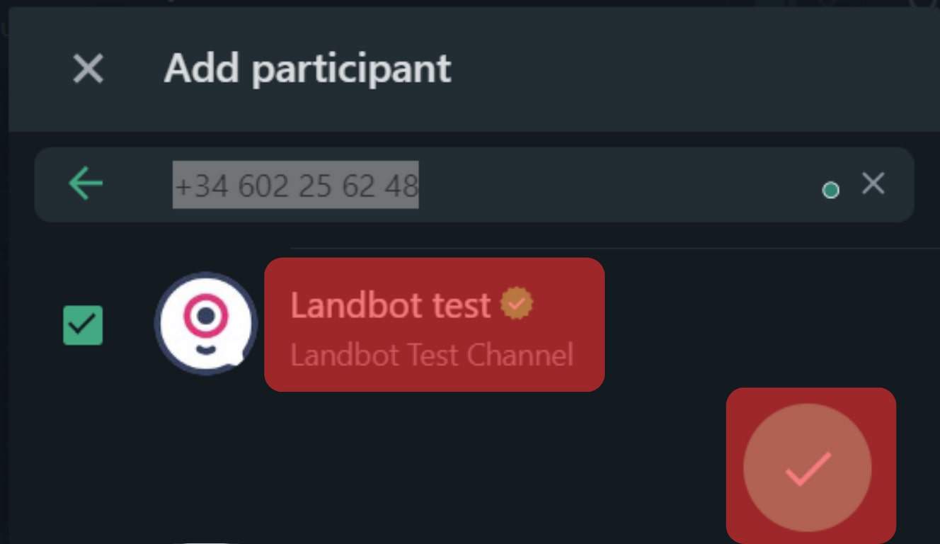 Select The Bot And Click The Checkmark To Add It. 