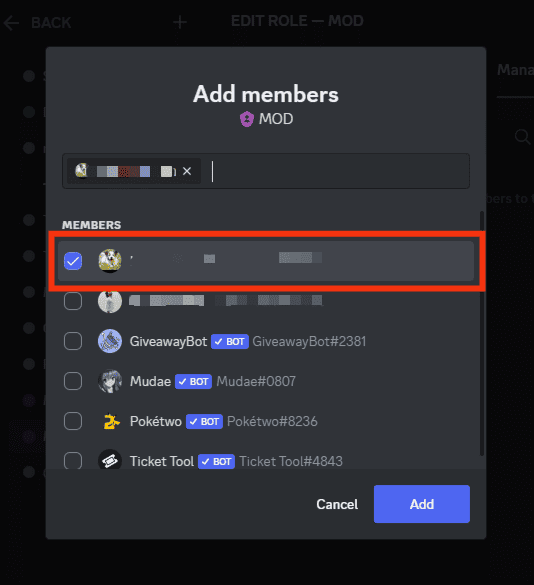 Select The Members