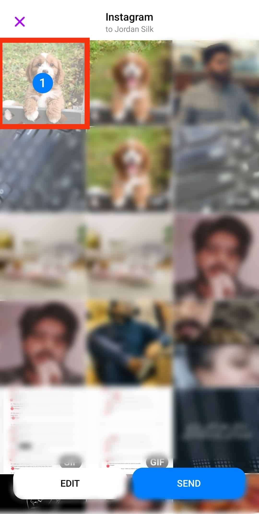Select The Pictures
