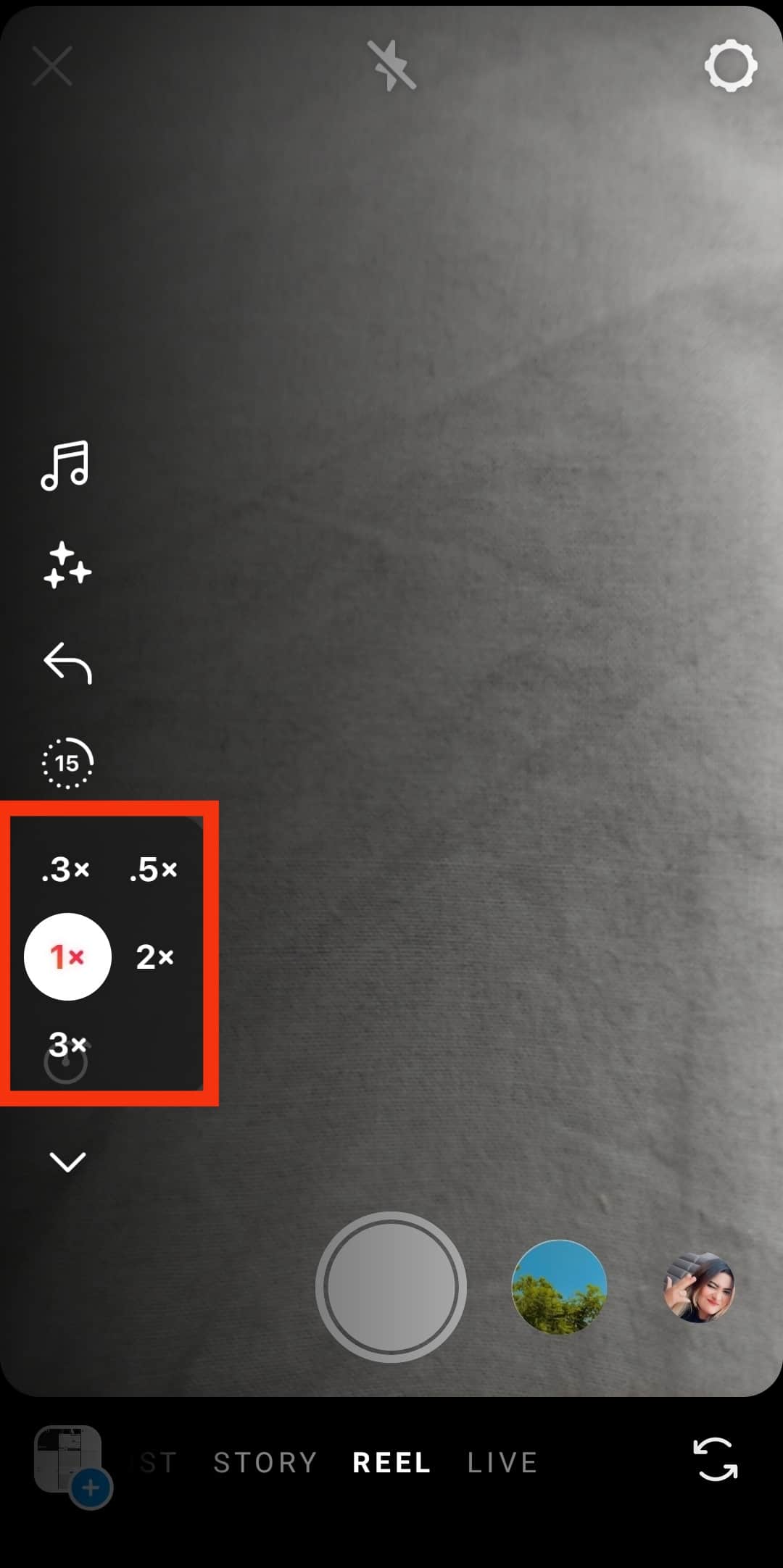 Select Your Desired Playback Speed