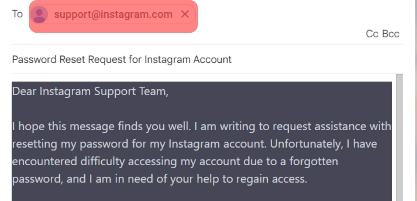 Send Email To Support@Instagram.com.