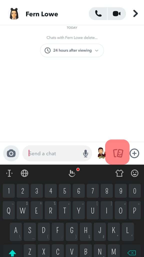 Send A Snap Instead Of Chat Messages Snapchat