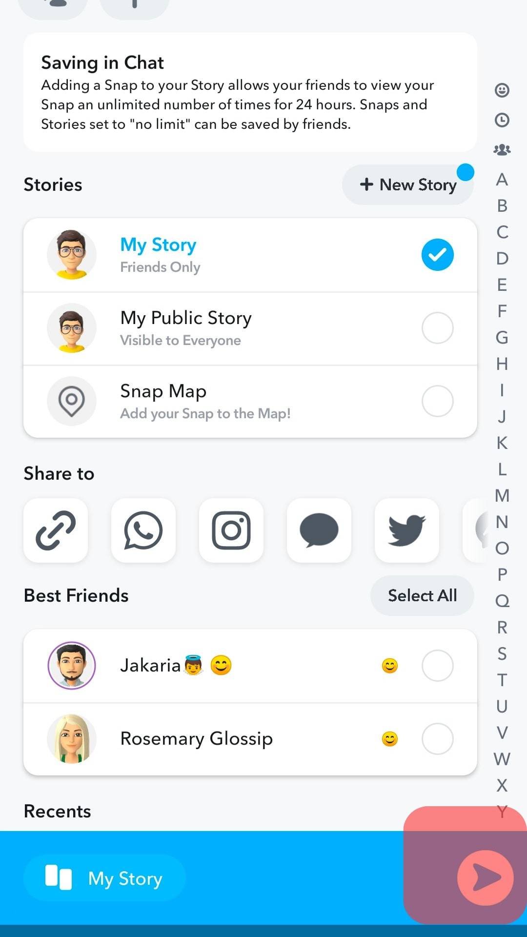 Share The Story By Clicking The Send Button
