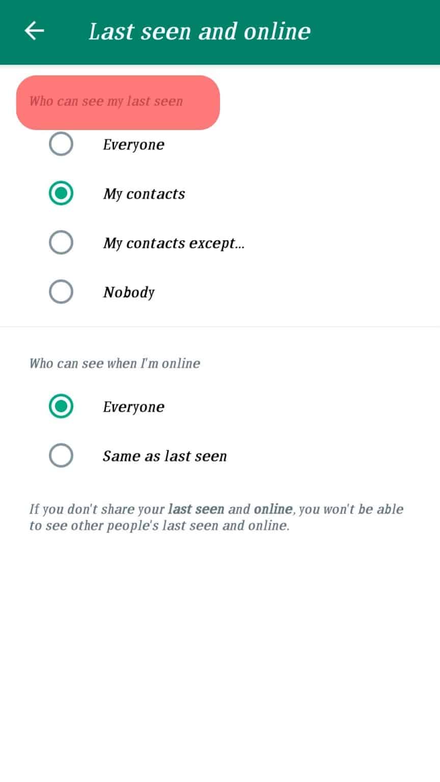 How To Check WhatsApp Online Status ITGeared