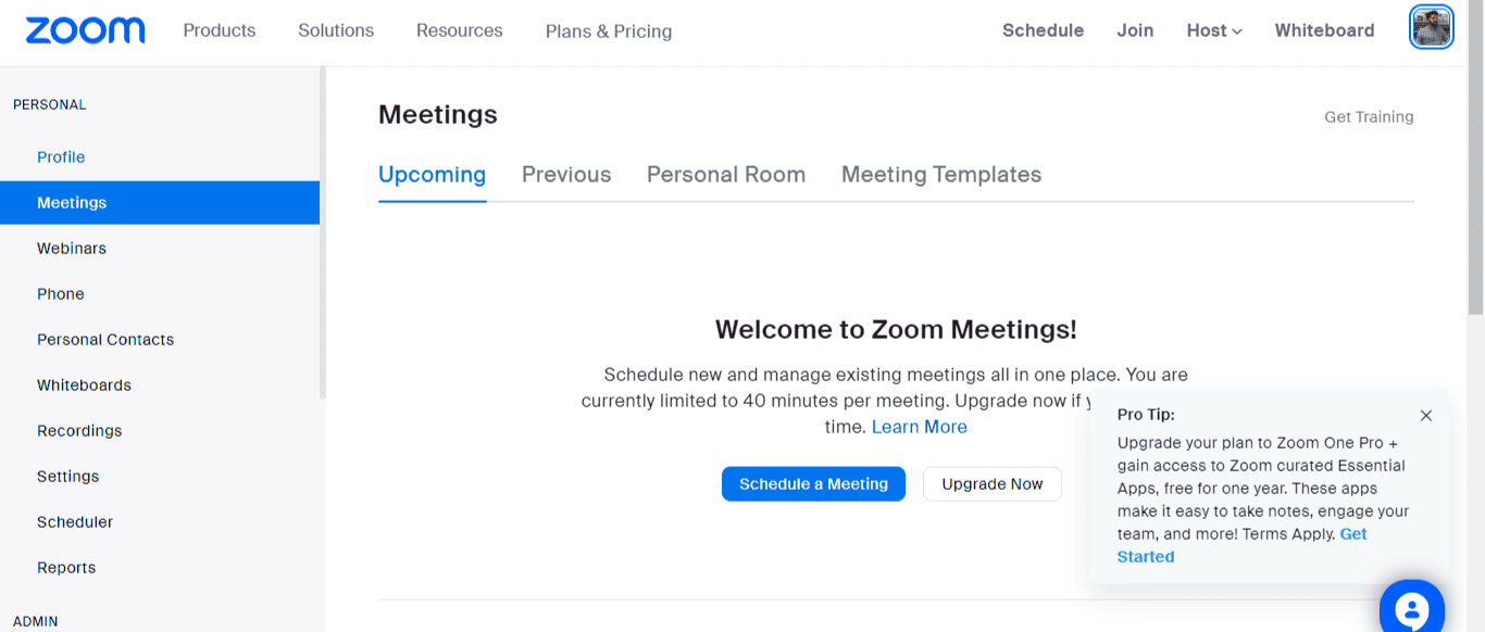 Sign In To Zoom