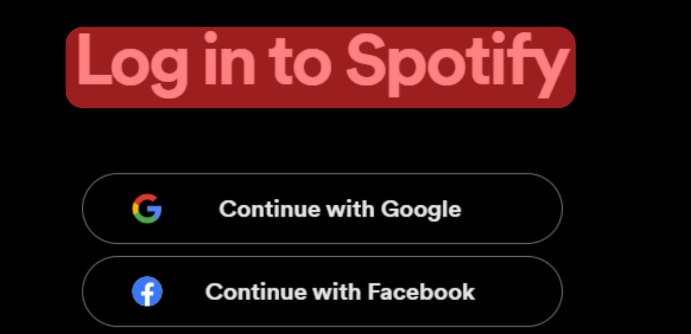 Sign In To Your Spotify Account
