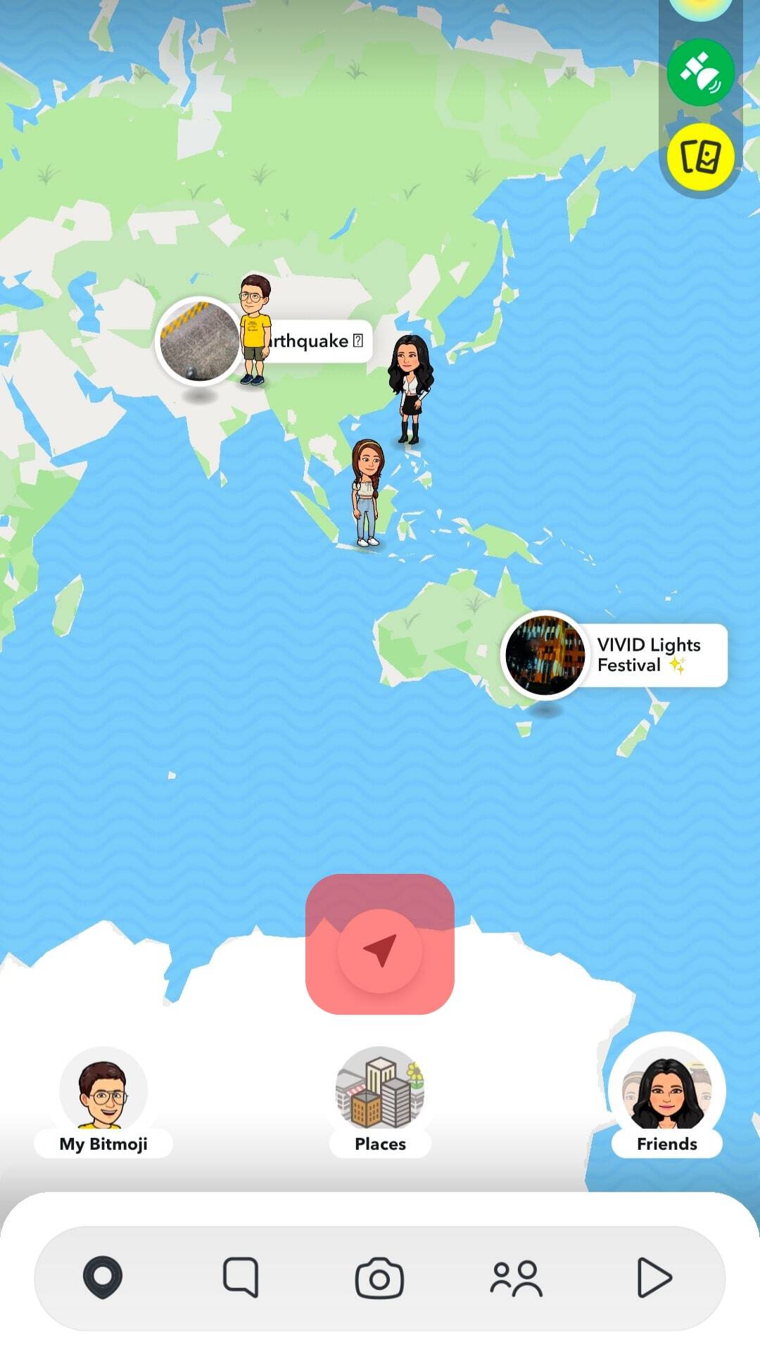 Snap Map Will Open