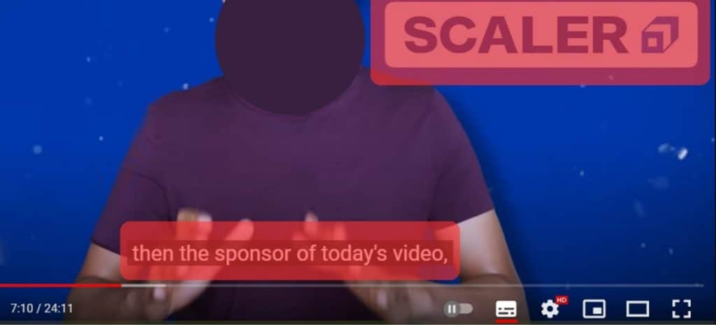 Sponsorship Youtube