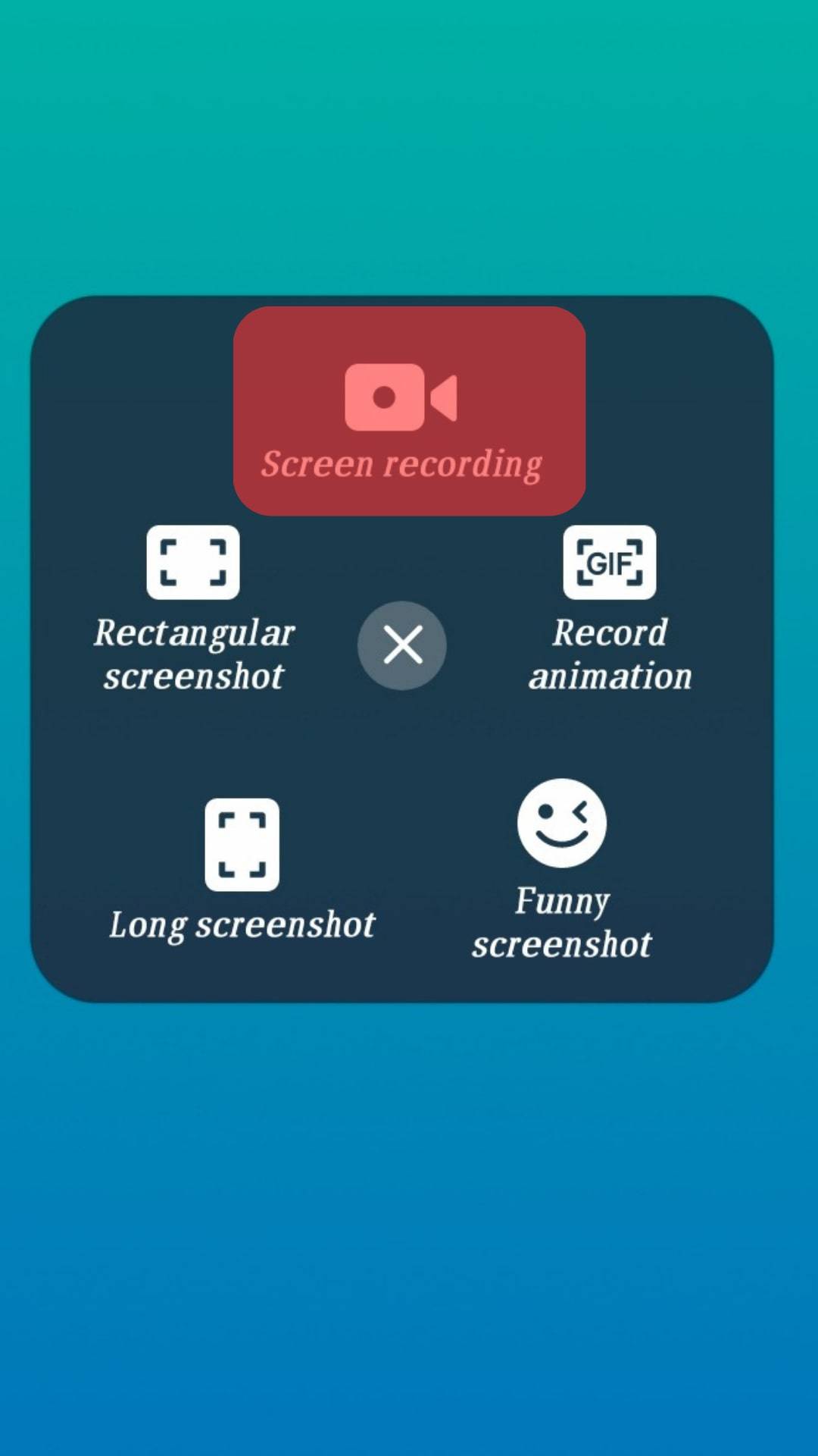 Start Screen Recording