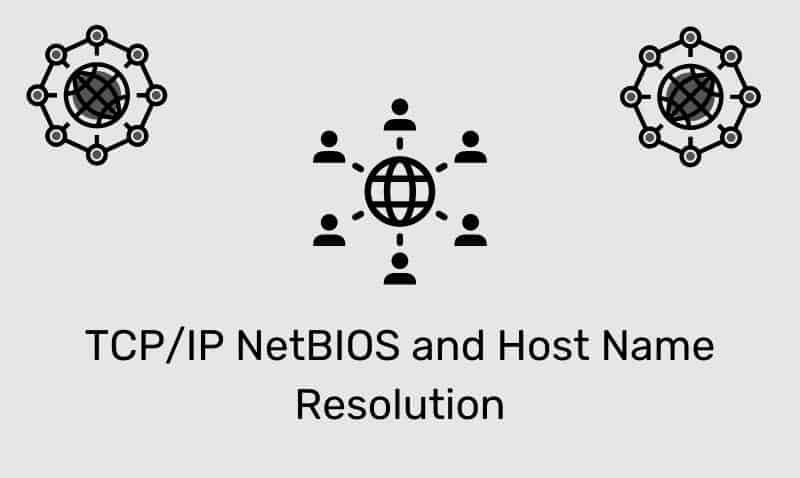 Tcp/Ip Netbios And Host Name Resolution