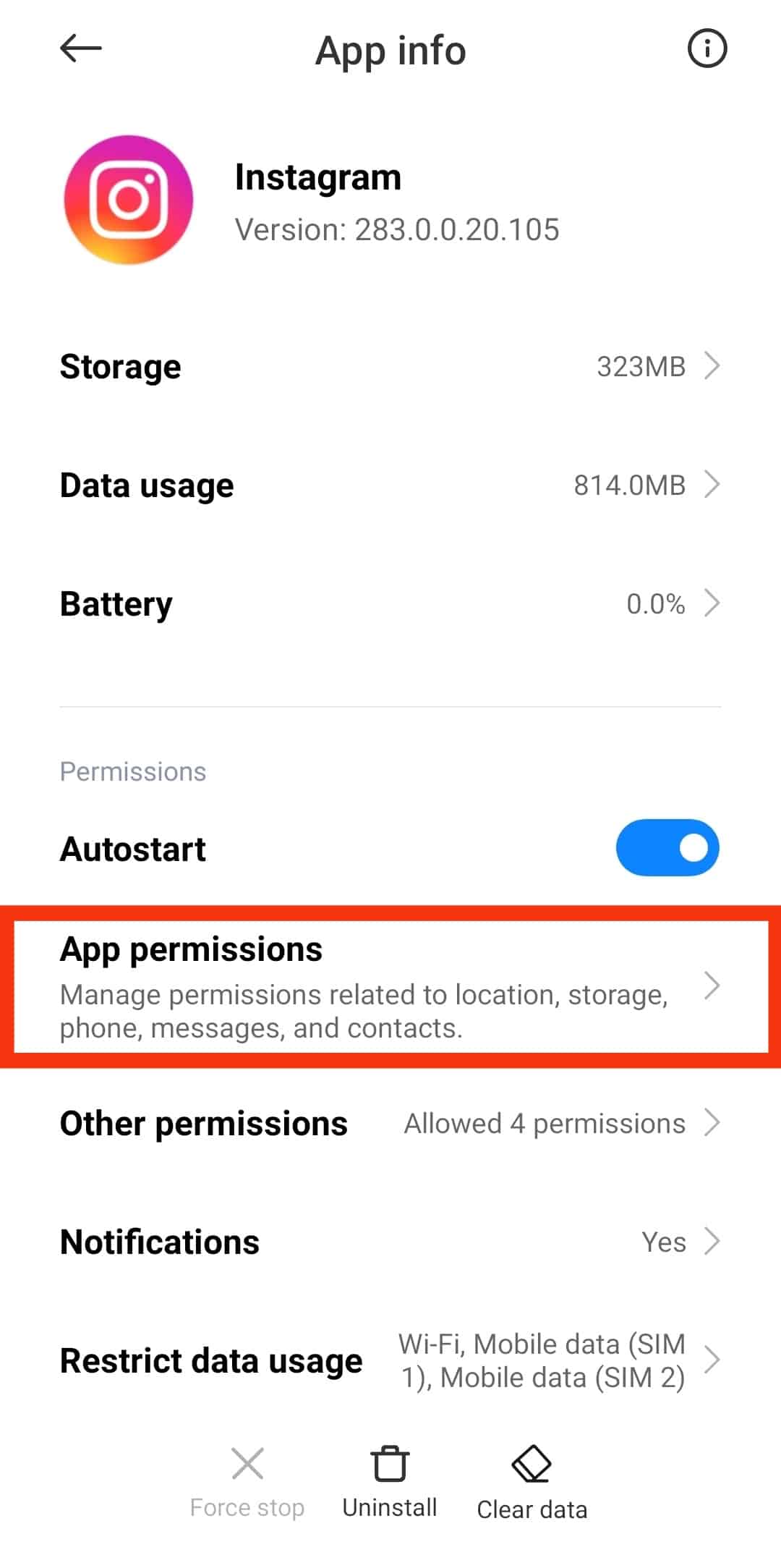 App Permissions