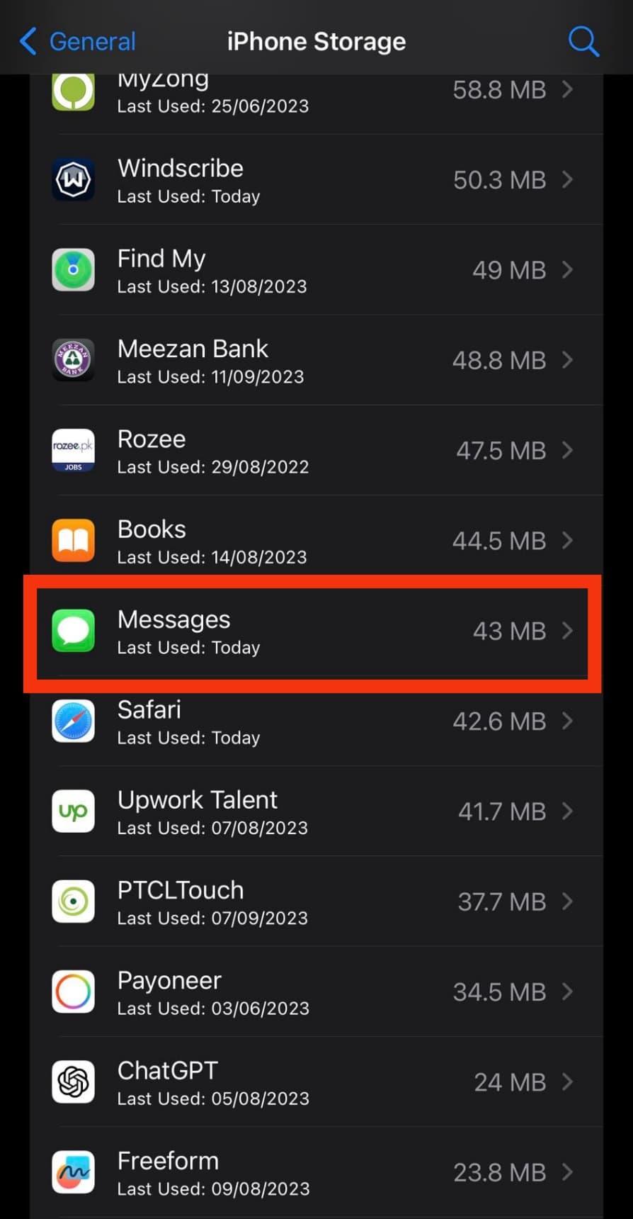 Tap On Messages