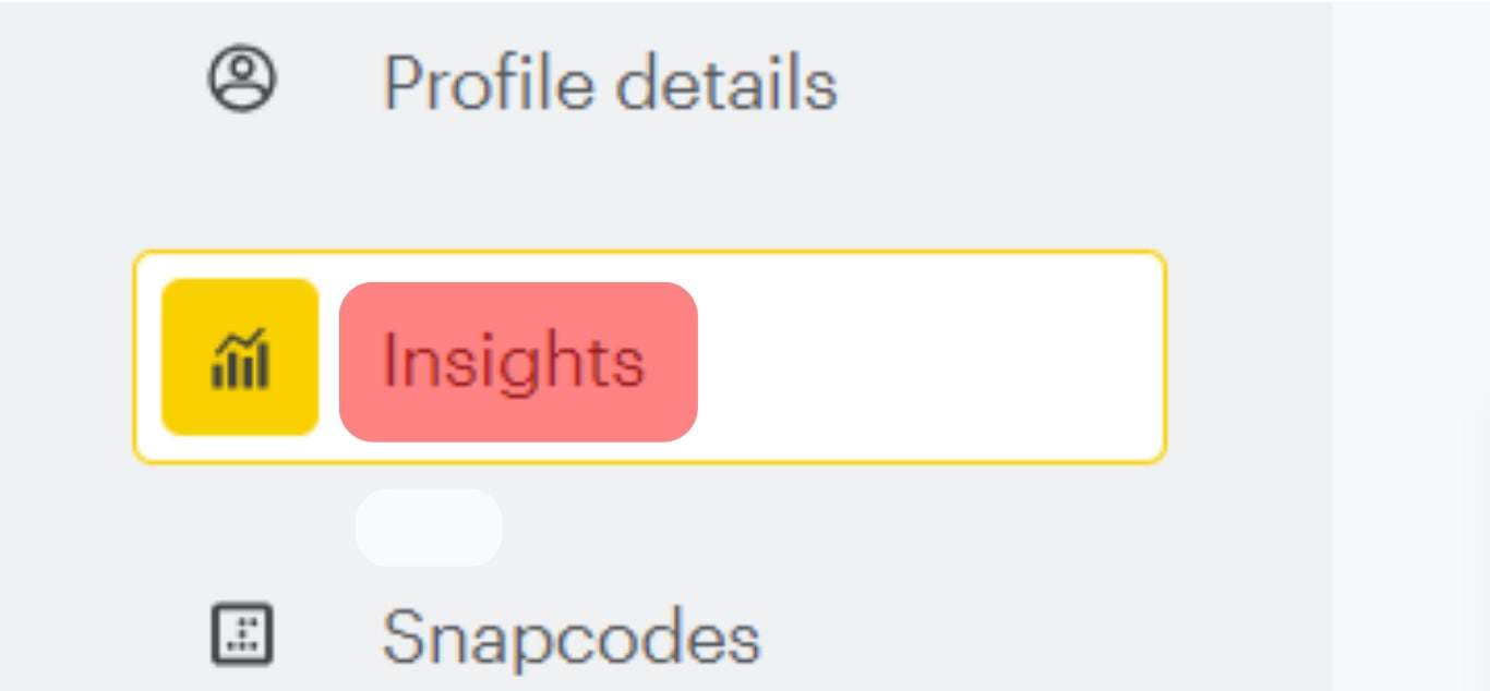 Tap On Insights.