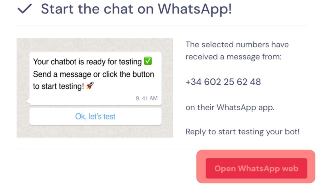 Tap On Open Whatsapp Web.