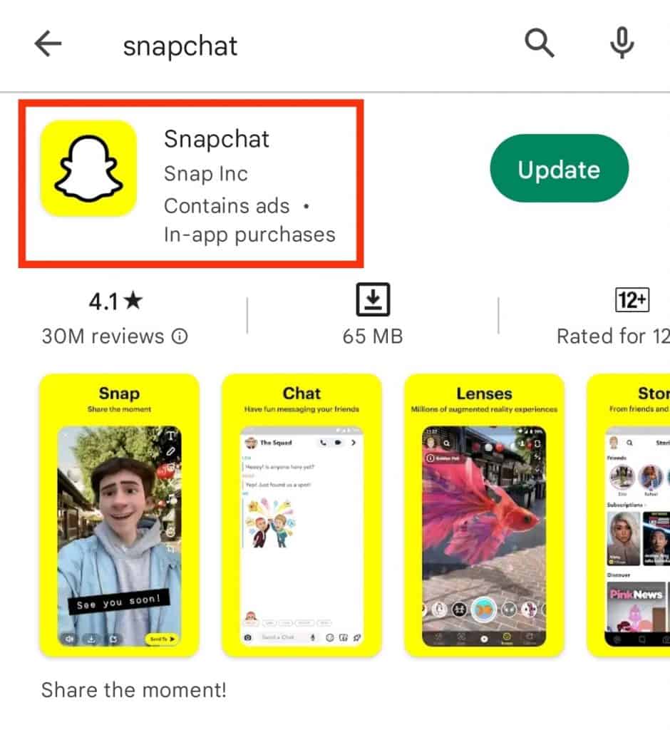 How To Undo Snapchat Update ITGeared