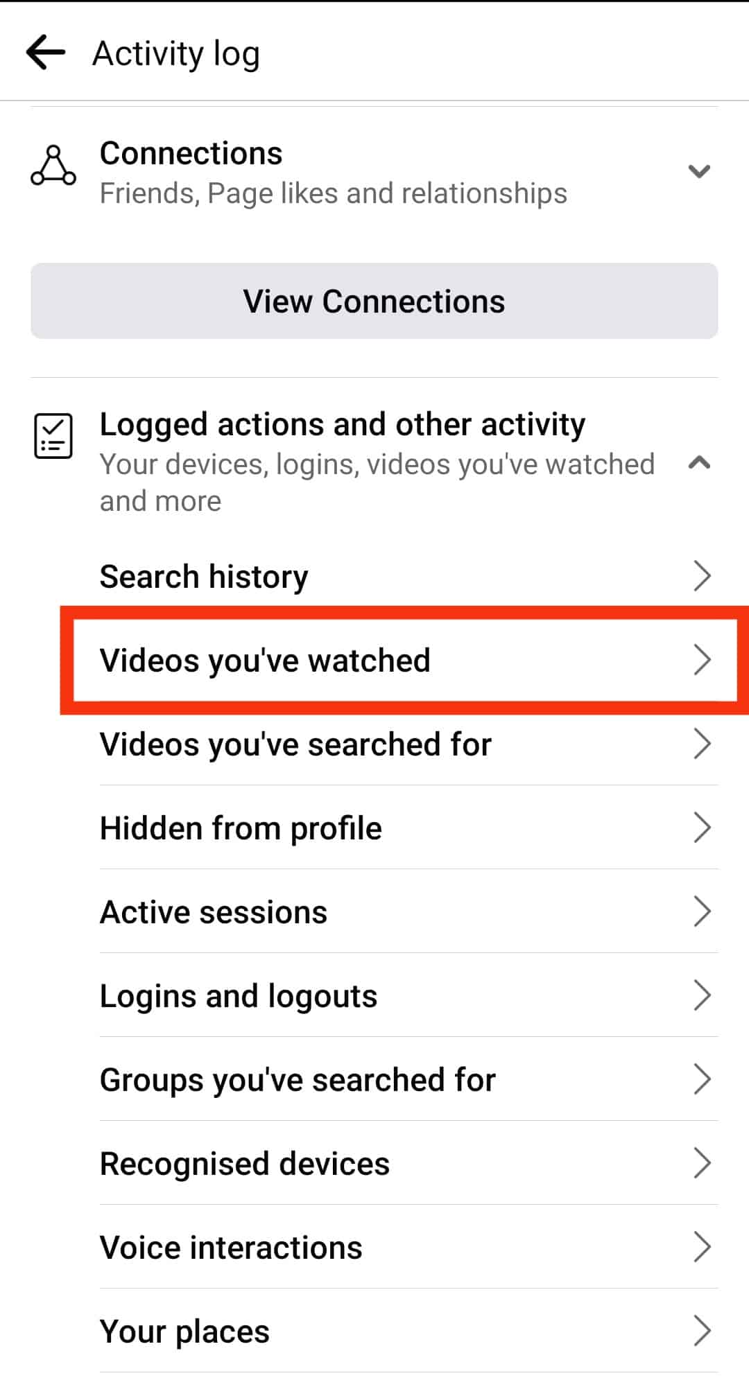 Tap On Videos You’ve Watched