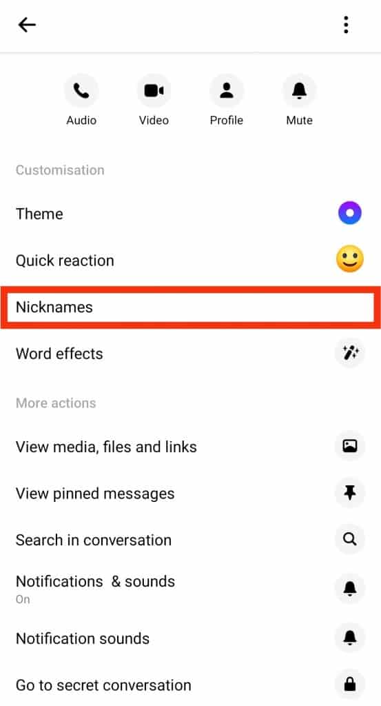 How To Delete Nicknames on Messenger ITGeared
