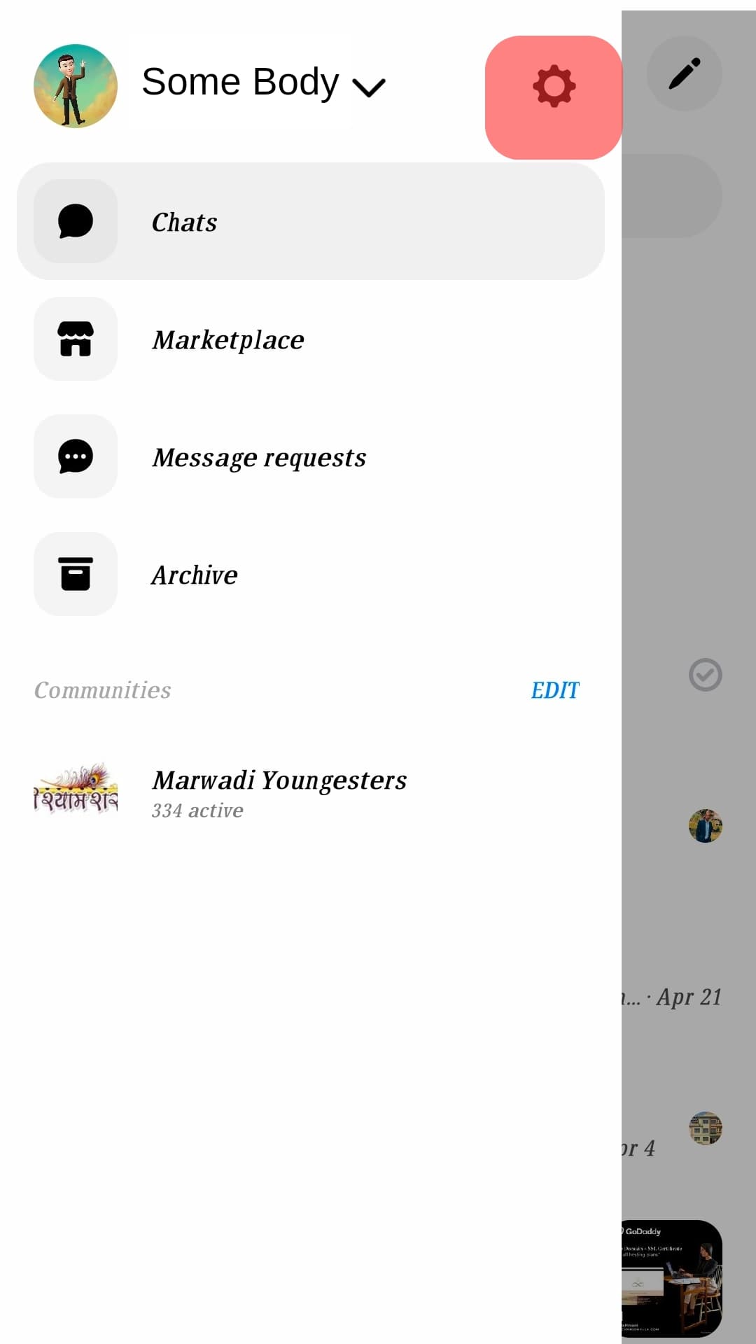 Tap On The Settings Icon.