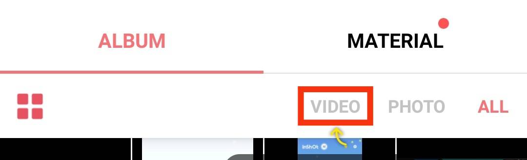 Tap On The Video Tab At The Top