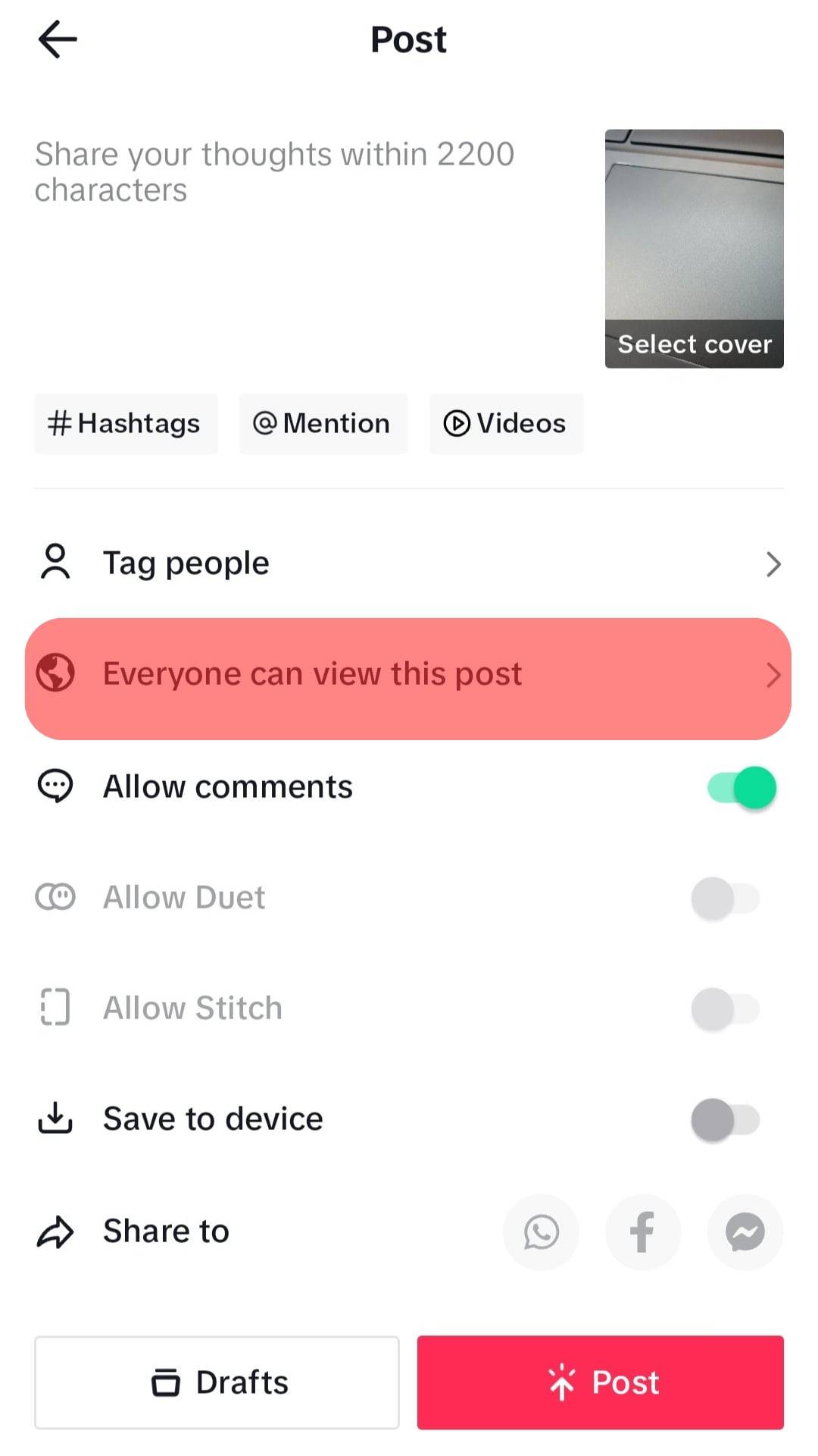 How To Post a Private Video on TikTok | ITGeared