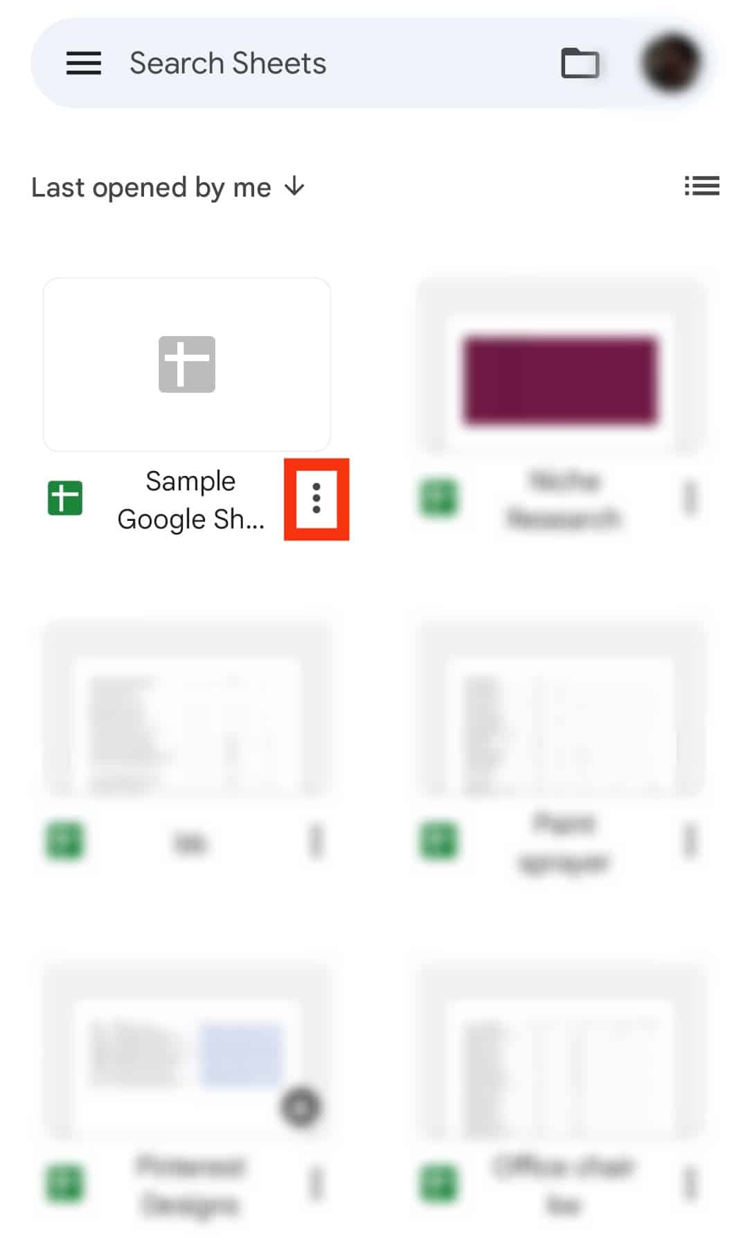 Tap On The Three Dots Below