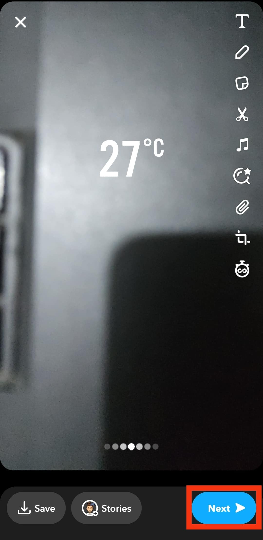 Tap The Next Button In Bottom Right