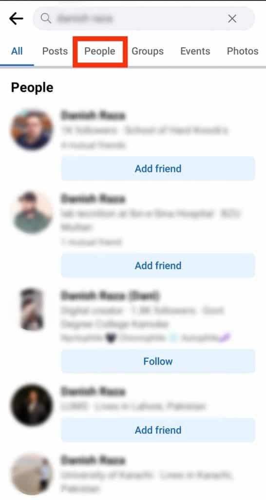 How To Search Facebook Friends by City? ITGeared