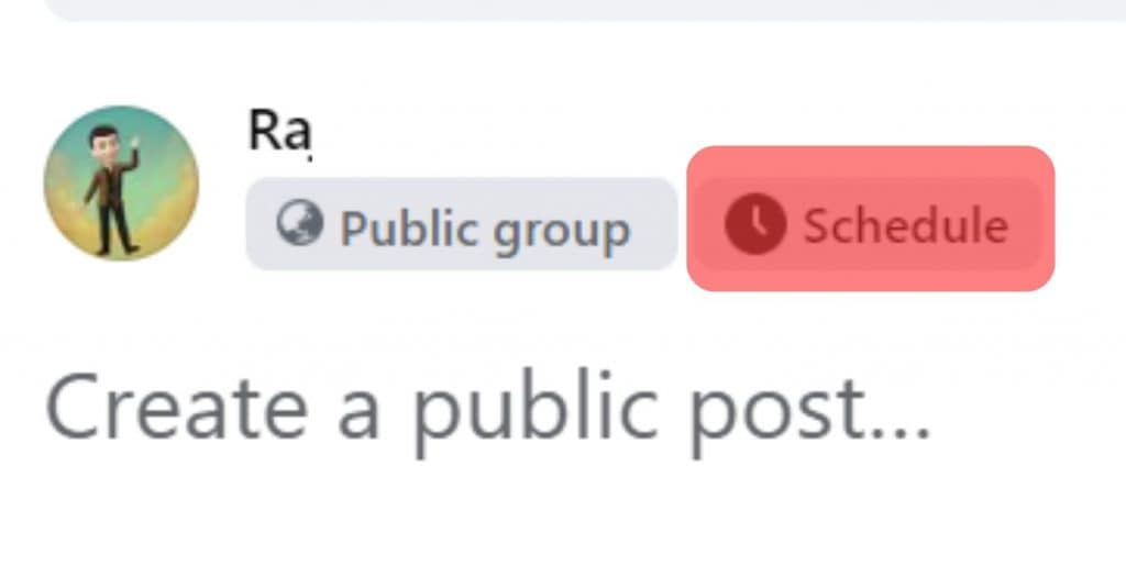 how to turn off schedule post on facebook page
