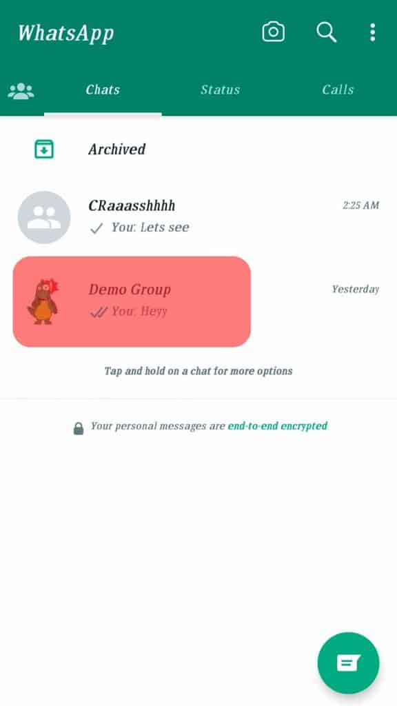 Target Whatsapp Group