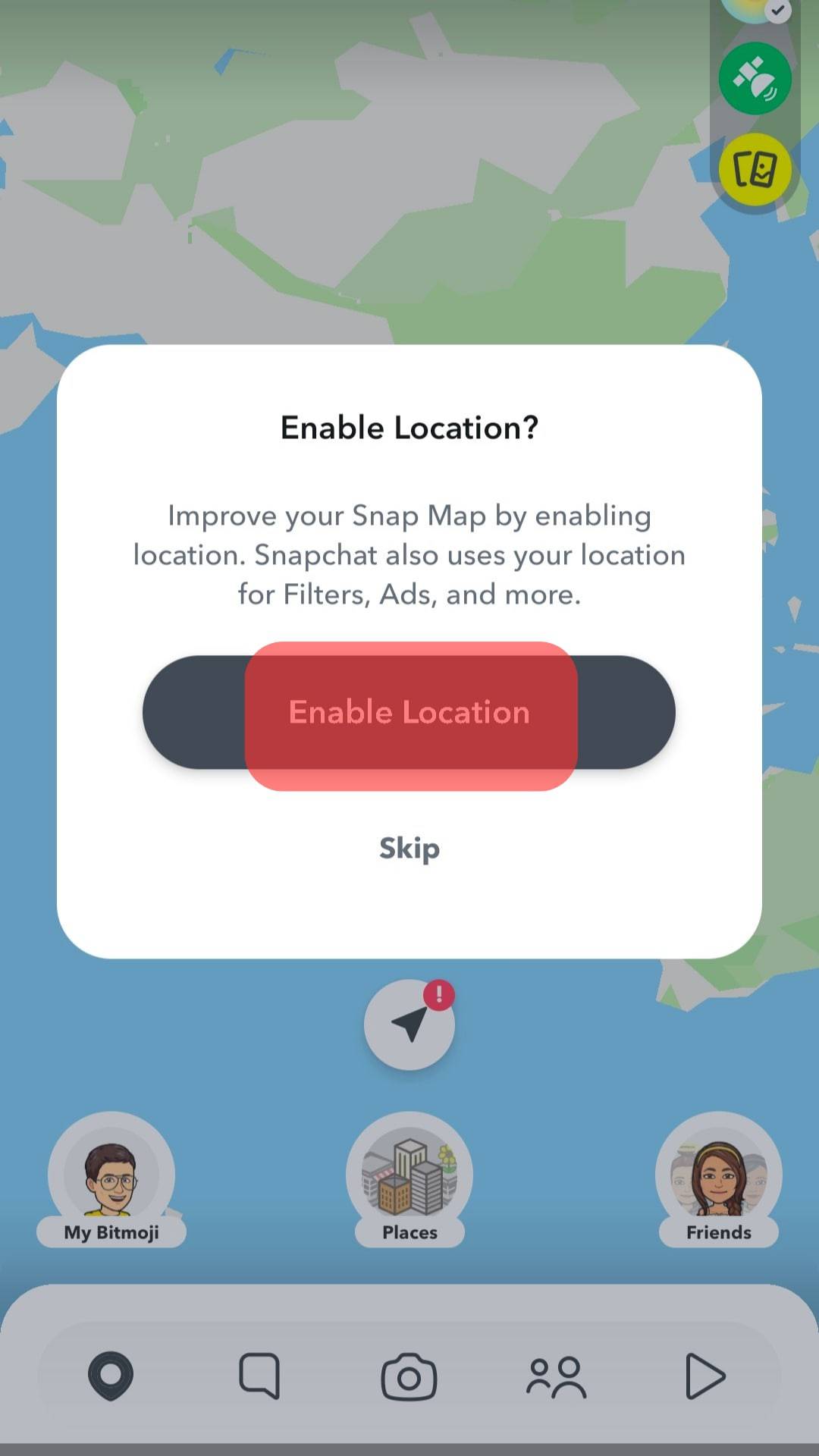 They Should Be Sharing Locations With Snapchat Friends.