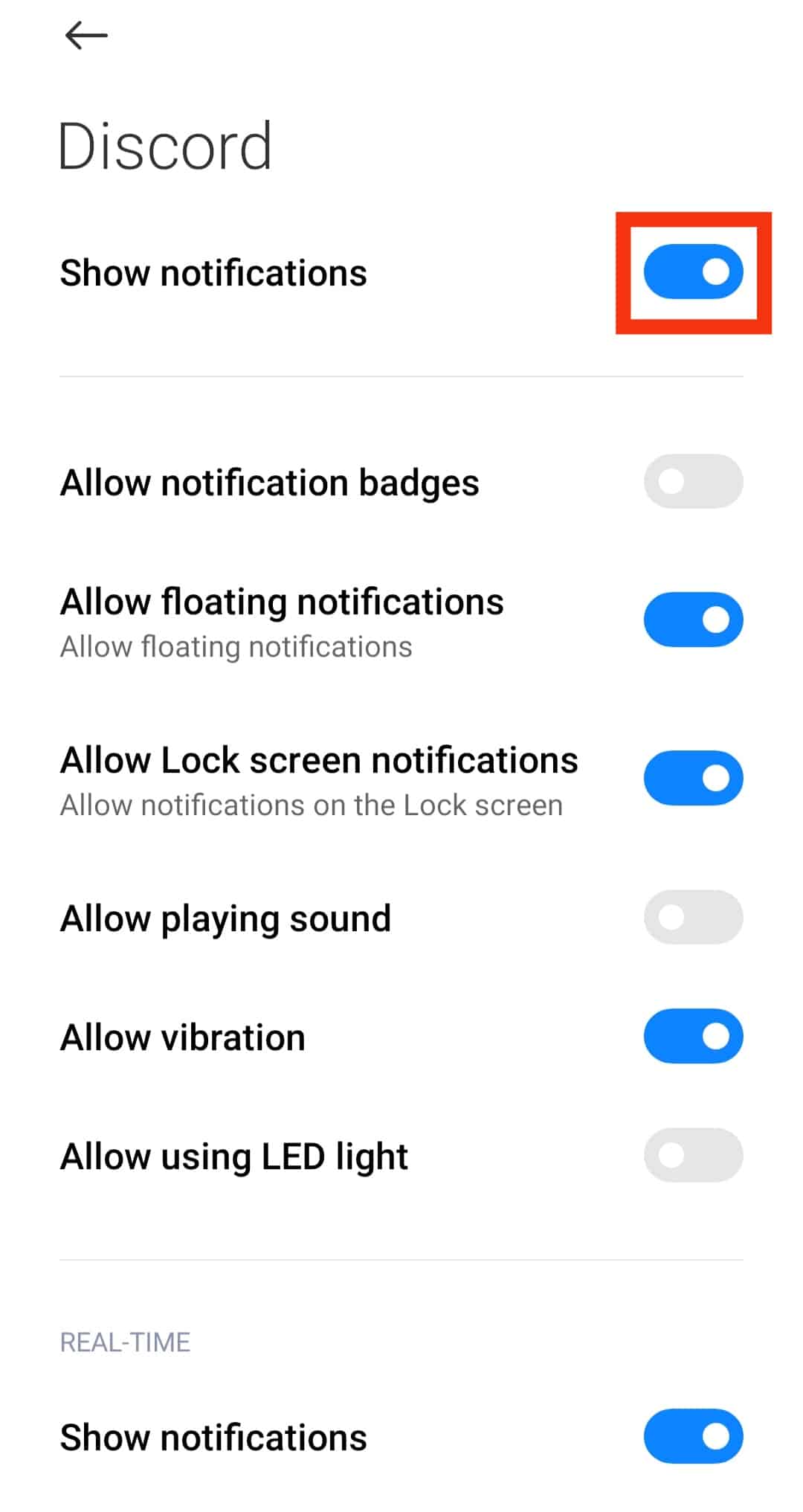 Turn On Allow Notifications
